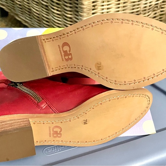 GB A-Lister Double Zip Closure Lester Block Heels - Picture 2 of 2